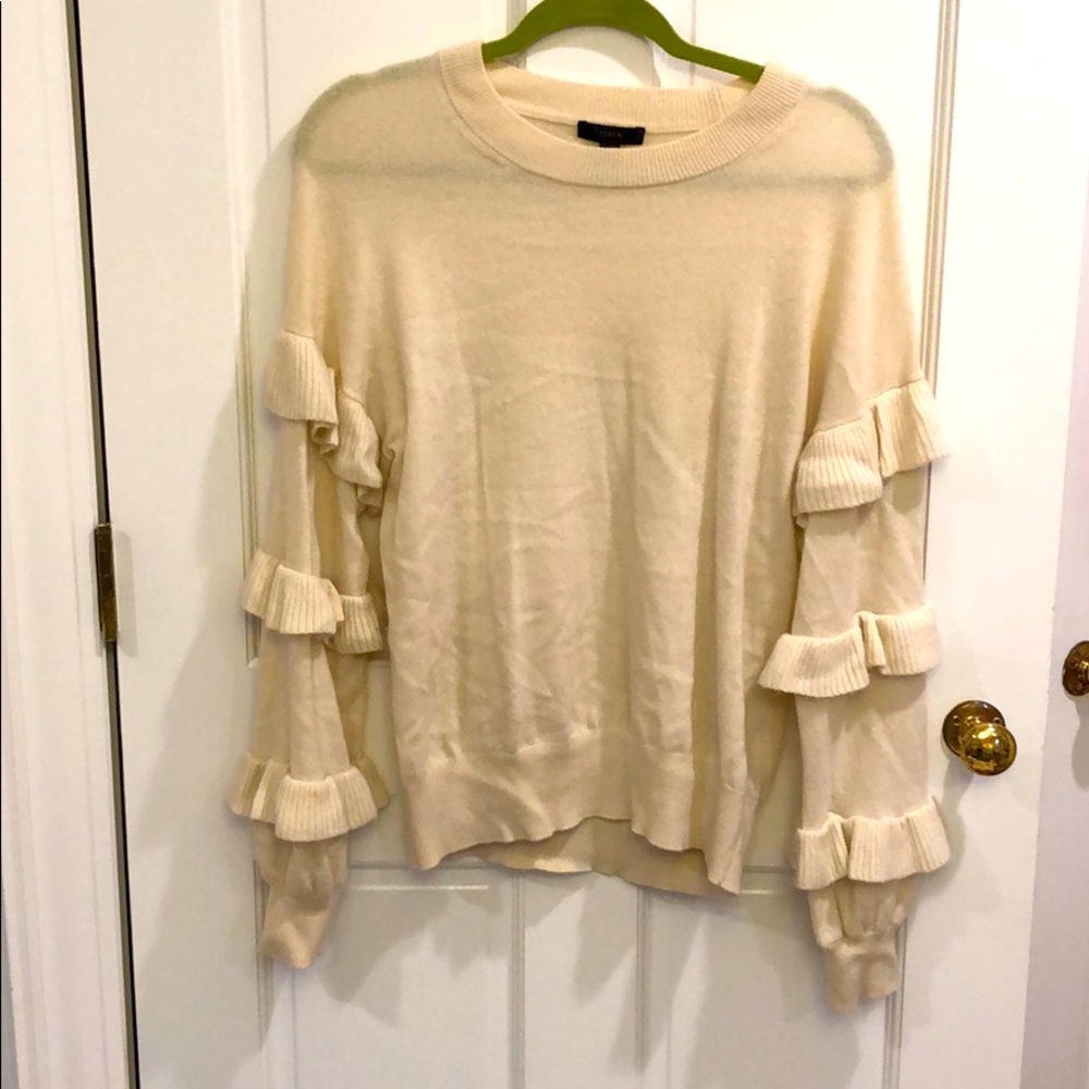 Cream sweater